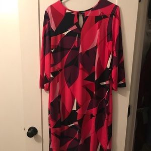 Chico’s multi color print dress